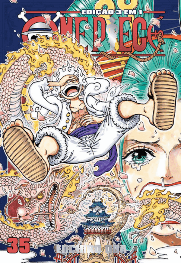 One Piece 3 Em 1 - Volume 35