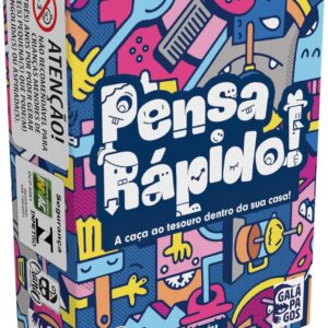 Pensa Rápido!, Jogo de Cartas Galápagos para Amigos